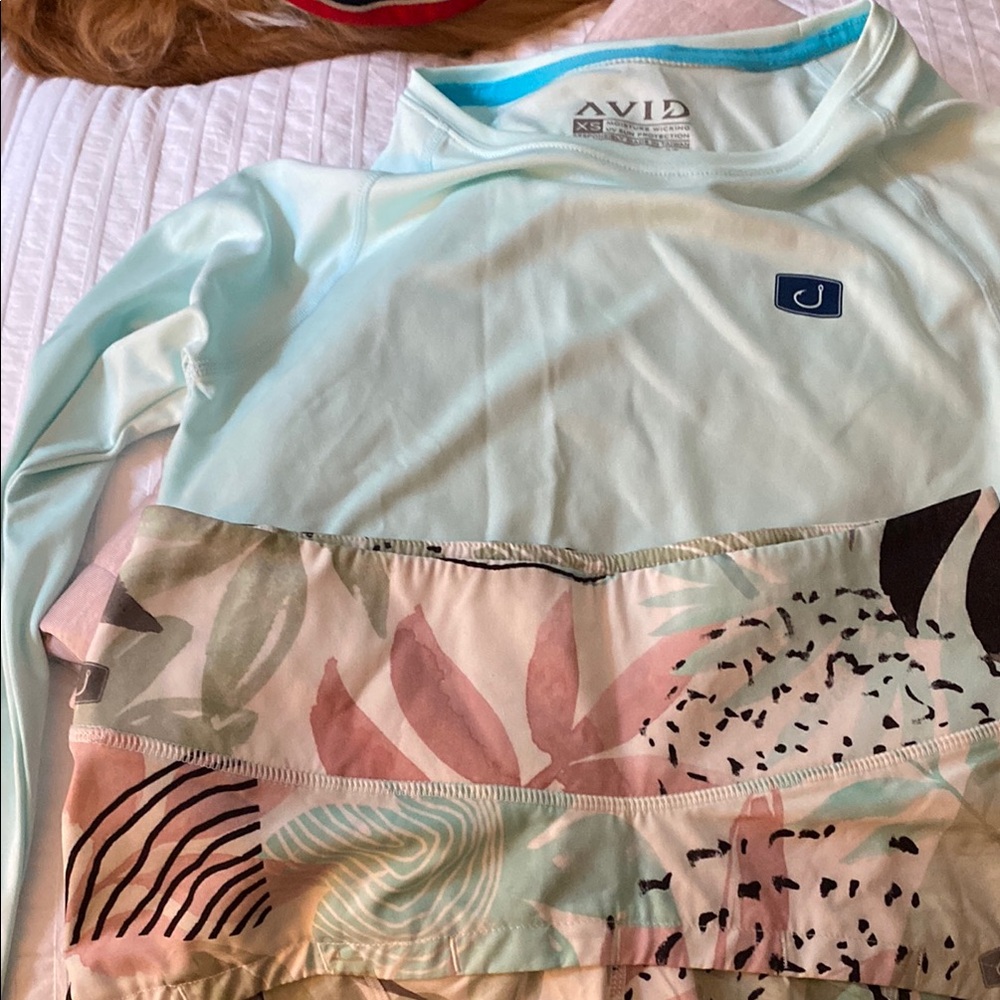 Women's Long Sleeve Top - Mint Green